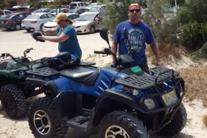 1 ATV Rental Single Rider or Double Free Ride or Tour (1 ATV) - The pickup plan: how you get from port to ATV island