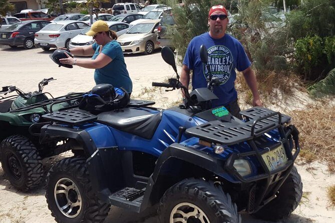 1 ATV Rental Single Rider or Double Free Ride or Tour (1 ATV) - The pickup plan: how you get from port to ATV island