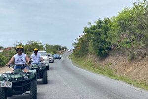 ATV and Boogie Guided Tour in Sint Maarten - The morning start near Great Bay: less stress, more road time