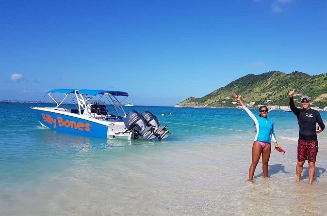 Billy Bones Exclusive Private Charter Around St.Maarten - Tintamare: more coastline, more chances to swim