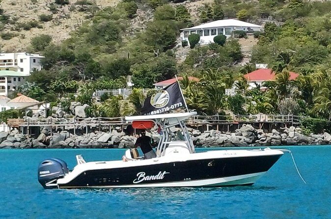 Charter our boat is a private power boat charter. - Boat Size Reality Check: No bathroom onboard
