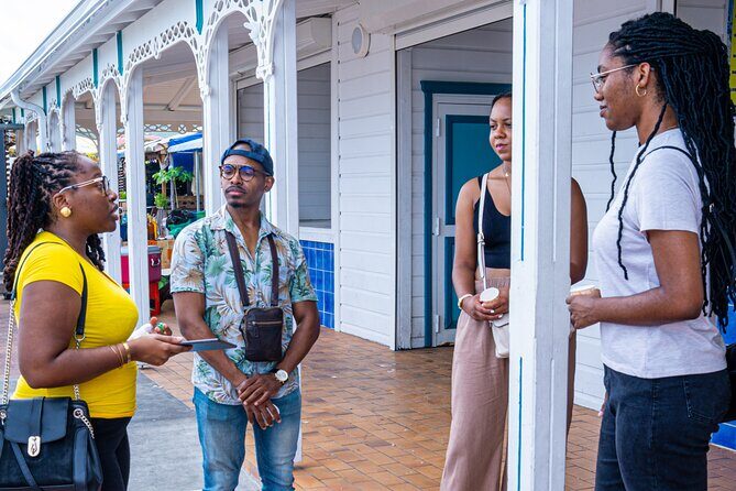 Cultural Food Tour in Marigot, Saint-Martin by ISLAND FRIEND - Stop 3: Carl & Sons Unique Bakery, spices, and snacks with Marianne