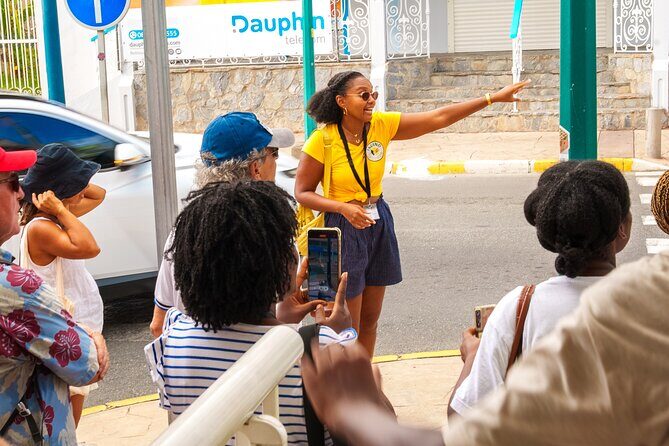 Historical Guided Walking Tour of Marigot by ISLAND FRIEND - Collectivité garden at Saint Martin: mayors, elections, and civic identity