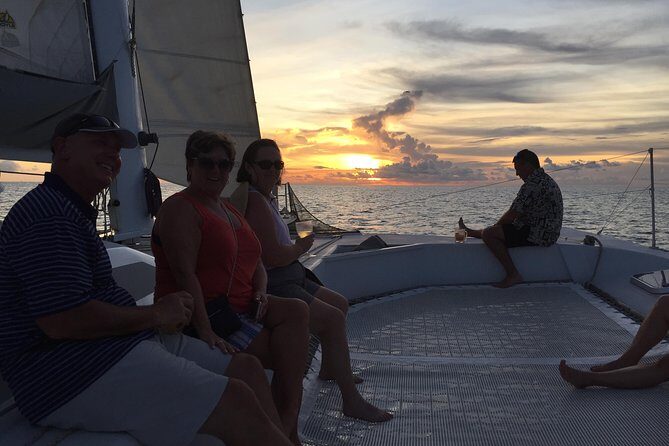 No1Sxm Sunset Sail Experience in St Maarten - The Trimaran Experience: Space, Seating, and Real Sailing