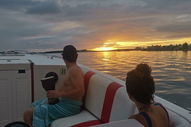 Sint Maarten Private Sunset Cruise - Stop at Baie Longue: the hour that makes the sunset worth it