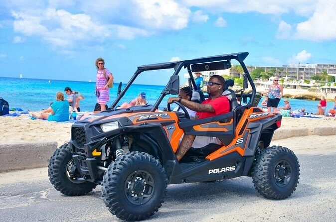 UTV / ATV Famous Beach Ride (for Cruise Passengers) - Stop 2: Cole Bay Hill for elevation (57 metres) and island views